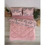 ETE HOMETEX ÇİFT KİŞİLİK LÜX WELSOFT YORGAN 195X215CM ARİNA PUDRA 8696474231889